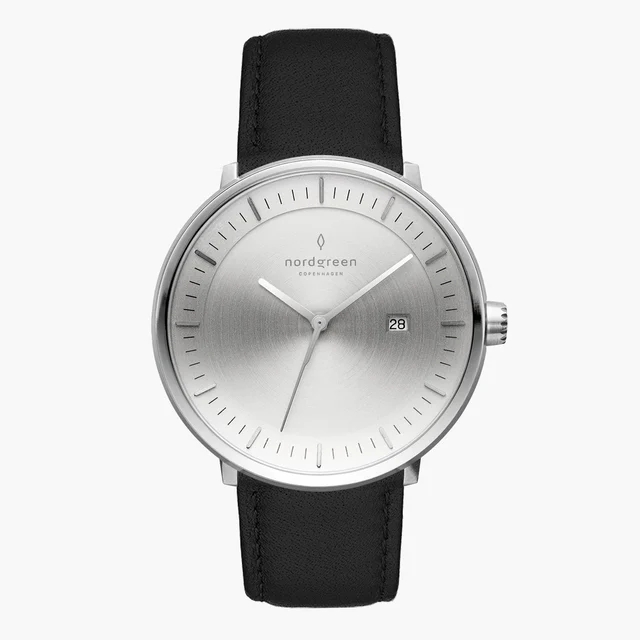 Nordgreen Philosopher 36mm PH36SIVEBLBM kol saati
