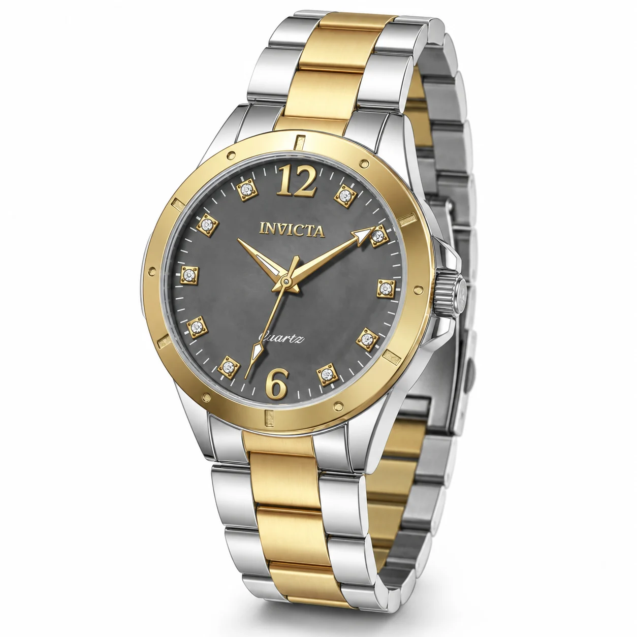 Invicta Celestial Langdon Watch - 40mm. Gold, Steel (69247) 40 mm kol saati