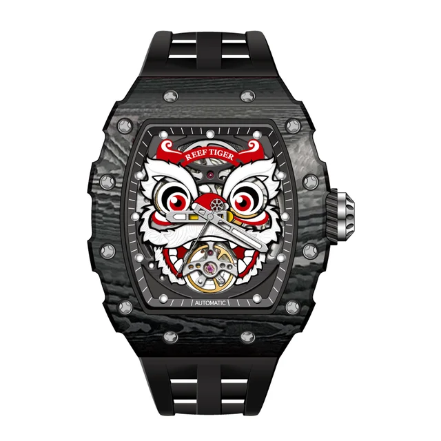 Reef Tiger Lion Dance / Dragon RGA3009-L-BB kol saati
