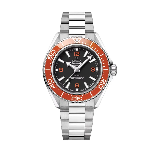 OMEGA Seamaster Planet Ocean 600M 42mm - Black and Orange on Bracelet O21730422101003 kol