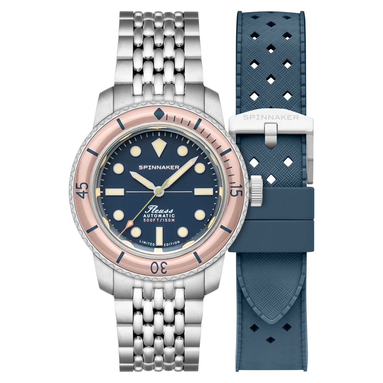 Fleuss 40 Automatic Midnight Wave SP-5133-66 40 mm kol saati