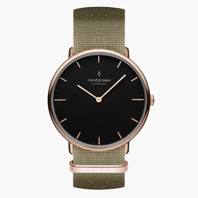 Nordgreen Native 36mm NR36RGNYAGBL kol saati