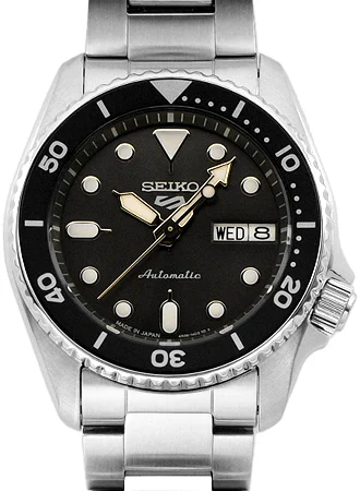 Seiko 5 Japan Seiko 5 Sports “SKX Series” Black Ref. SBSA301 SBSA301/SKO 44.2 mm kol saati