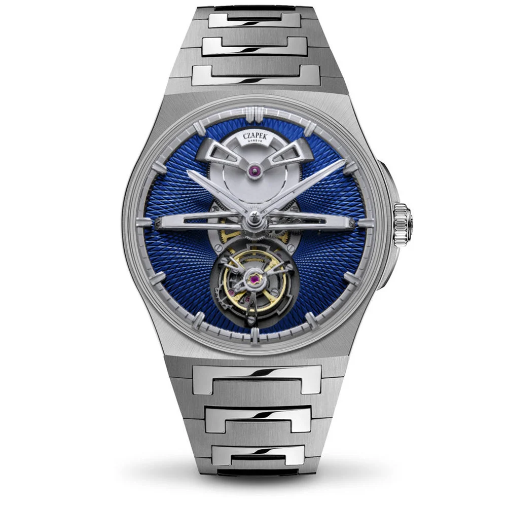CZAPEK Antarctique Tourbillon Cosmic Blue 1656-P-S kol saati