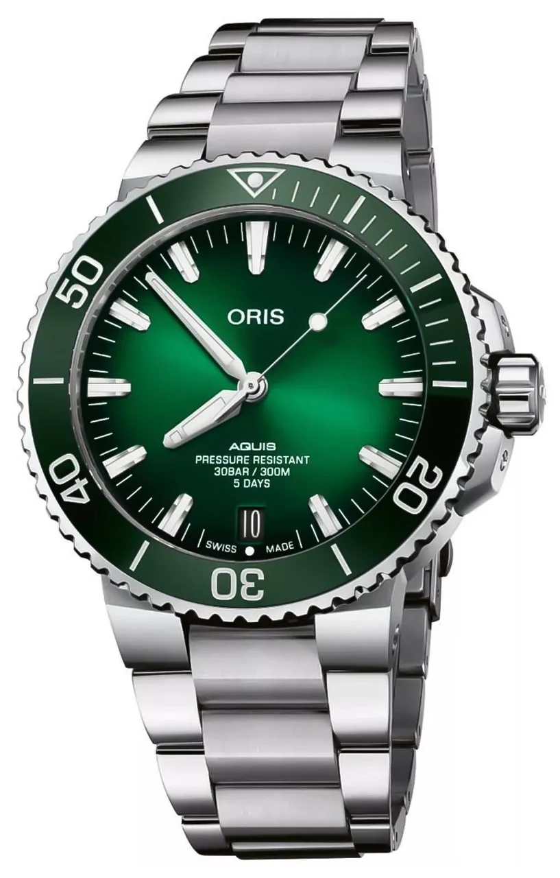 Oris Aquis 400 7763 4157-MB 44 mm kol saati