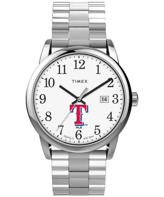 Timex Easy Reader Expansion Bracelet Texas Rangers TWZBRNGMZYZ kol saati