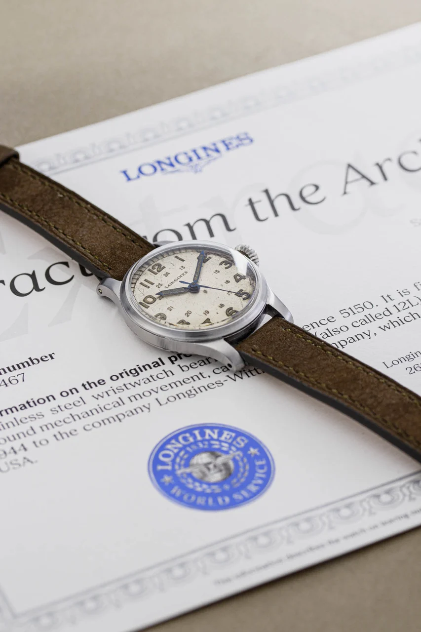 Longines Ref. 5150 Officers Watch 32 mm kol saati