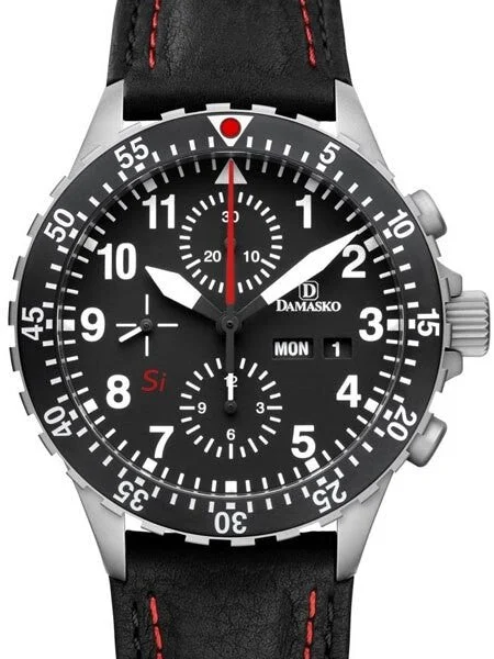Damasko Swiss Valjoux 7750 Chronograph with a 60-Minute Stopwatch and 12-Hour Totalizer an