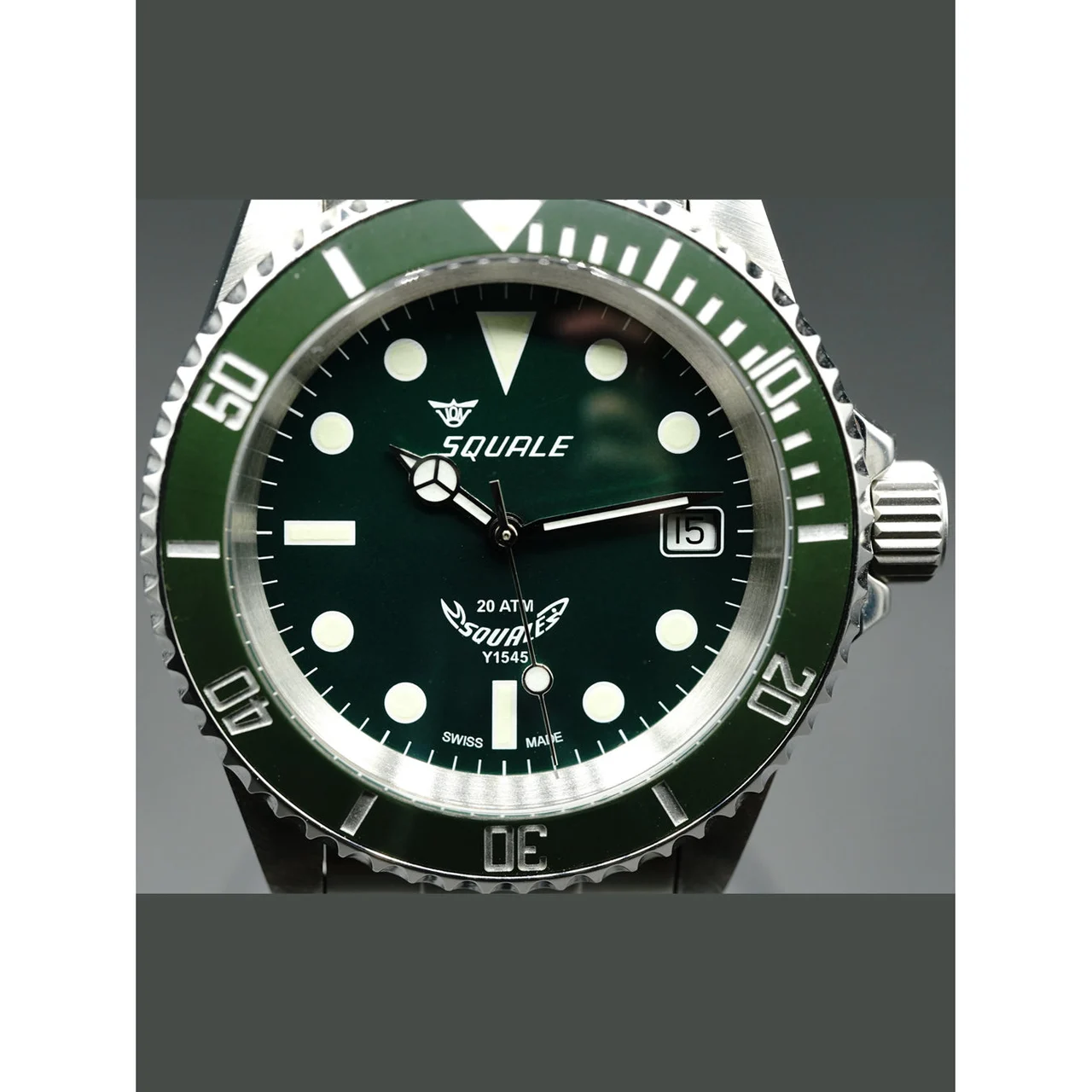Squale Green Hulk 20 ATMOS MINT Ceramic 210000019287 kol saati