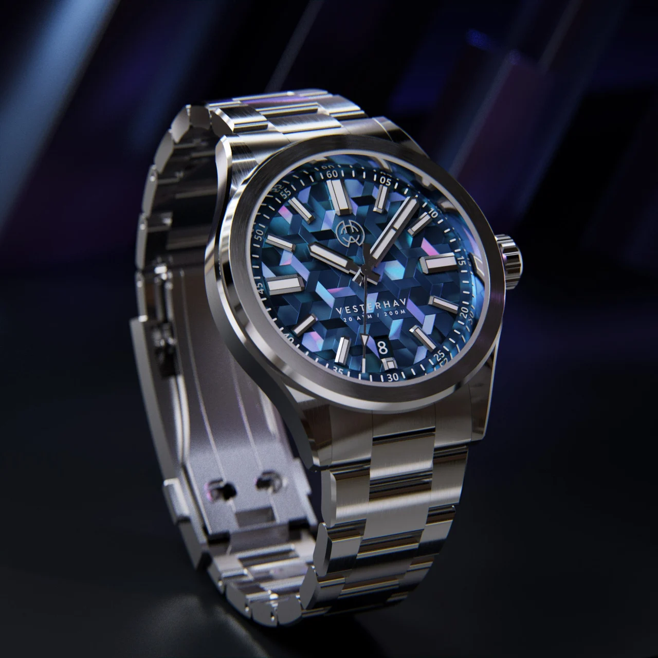 Henry Archer Vesterhav HAC-VES-U38-3LI 38 mm kol saati
