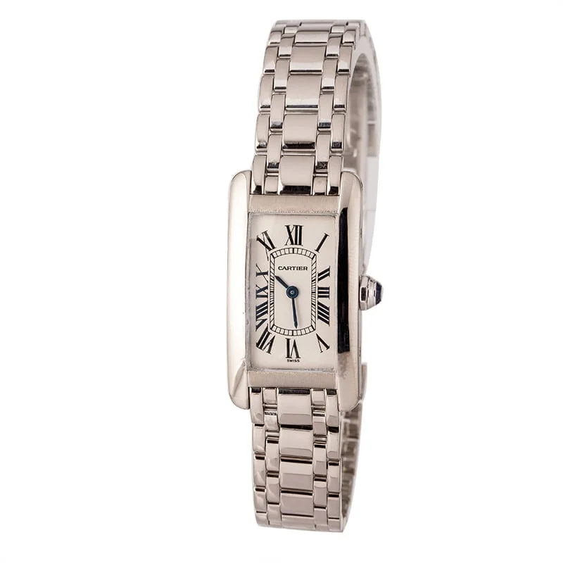Cartier Tank Americaine 1713 35 mm kol saati