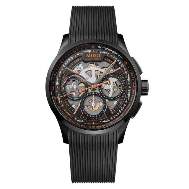 Mido Multifort Skeleton M0386623705000 kol saati