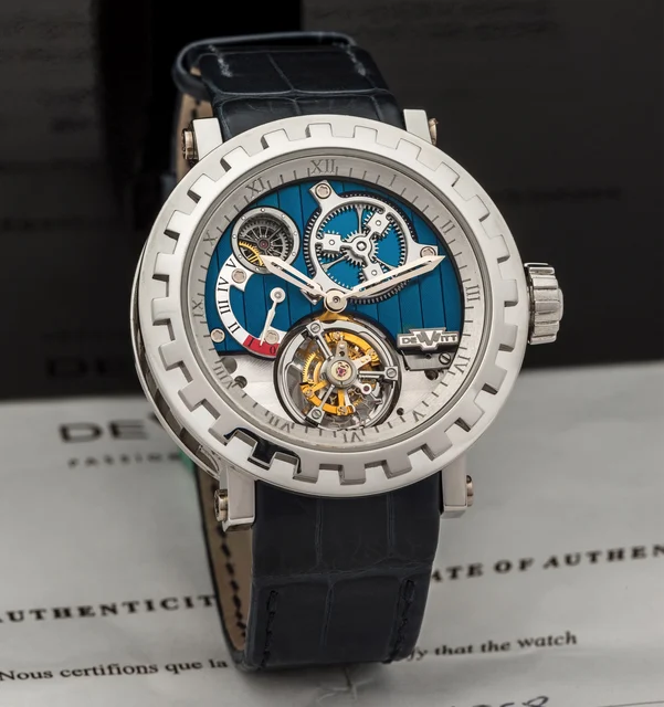 Dewitt Academia Tourbillon Differentiel No. 25/50 Platinum AC. 8002 kol saati