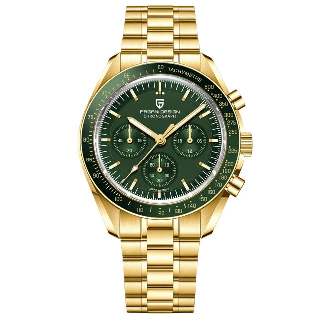 Pagani Design Gold Green 14:201447598#Black;200007763:201336100 kol saati
