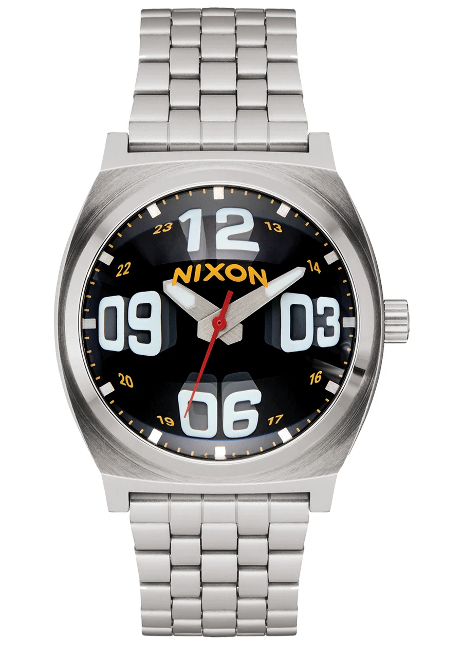 Nixon US Time Teller - Fisheye / Silver / Black A045-5321-00 kol saati