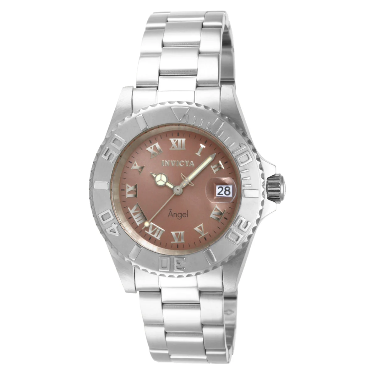 Invicta Angel Aureborne Swiss Ronda 515 Caliber Watch - 40mm, Steel (ZG-14362) 40 mm kol saati