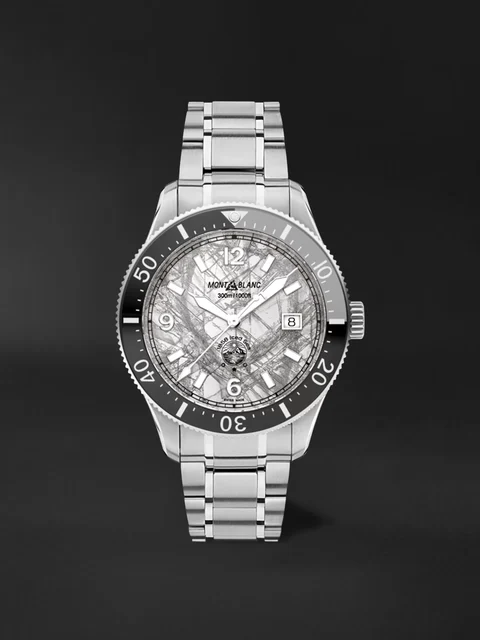 Montblanc Iced Sea Automatic Date 130793 kol saati