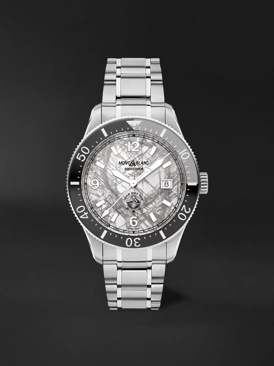 Montblanc Iced Sea Automatic Date 130793 41 mm kol saati
