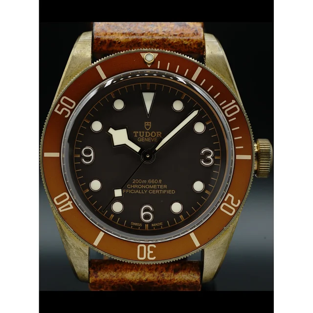 Tudor Heritage Brown Chronometer 79250BM 210000023676 kol saati