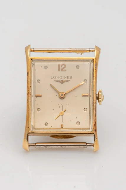 Longines Ref. 5992, calibre 8 LN; 14K yellow gold kol saati