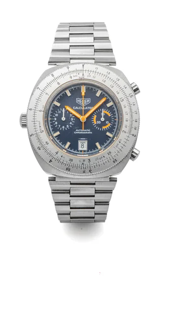 Heuer HEUER, REF. 150.633, CALCULATOR kol saati