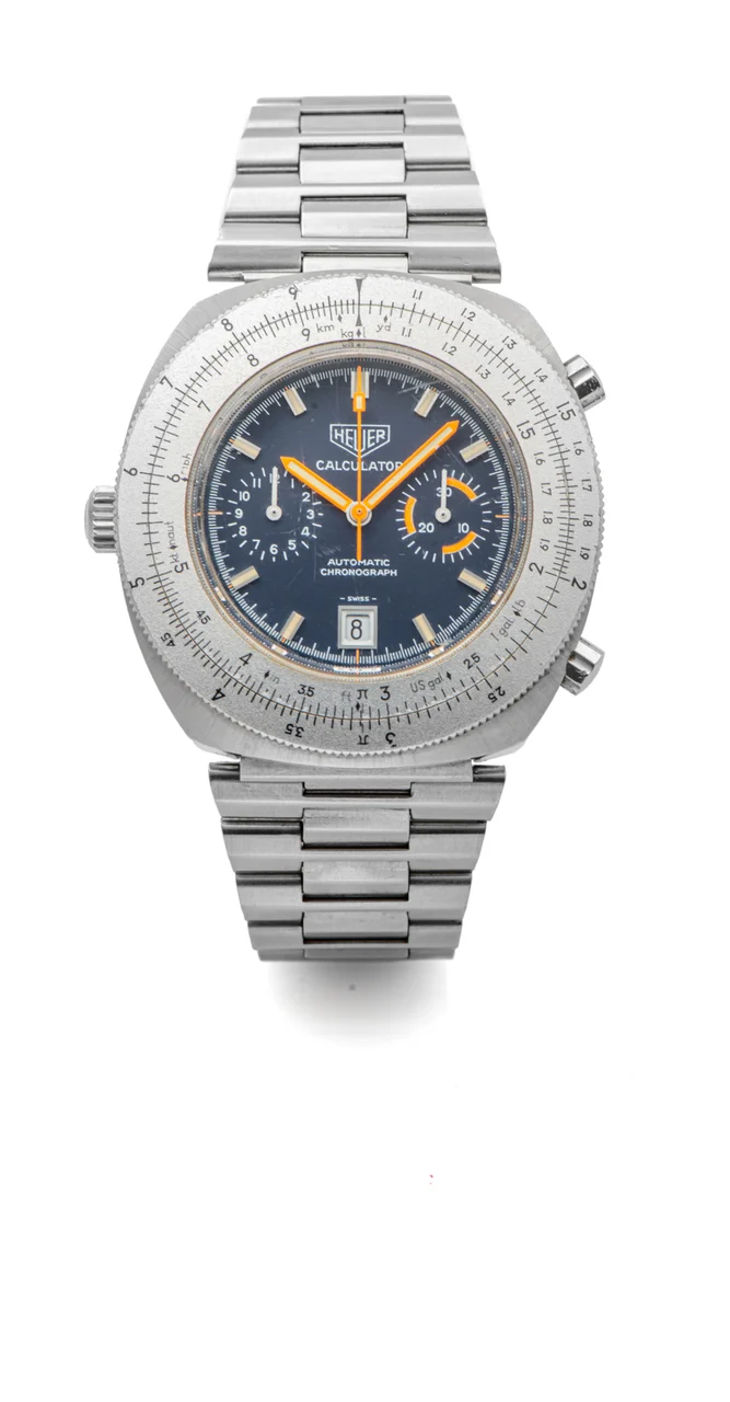 Heuer HEUER, REF. 150.633, CALCULATOR kol saati