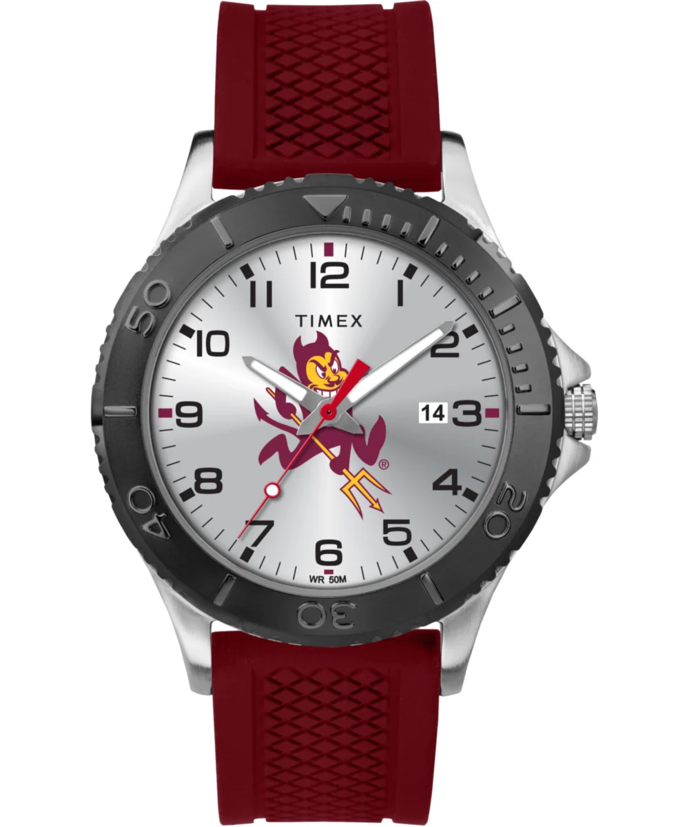 Timex Gamer Crimson Arizona State Sun Devils TWZUARSMG 42 mm kol saati
