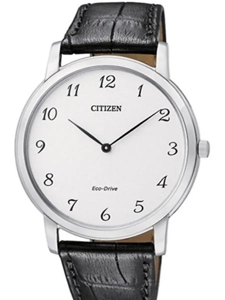 Citizen Stiletto Ultra-Thin Eco-Drive Dress Watch with Sapphire Crystal #AR1110-11B 39 mm kol saati