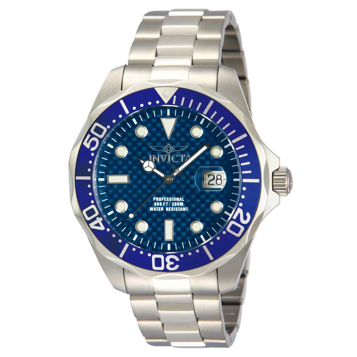 Invicta Grand Diver Watch - 47mm. Steel (ZG-12563) 47 mm kol saati