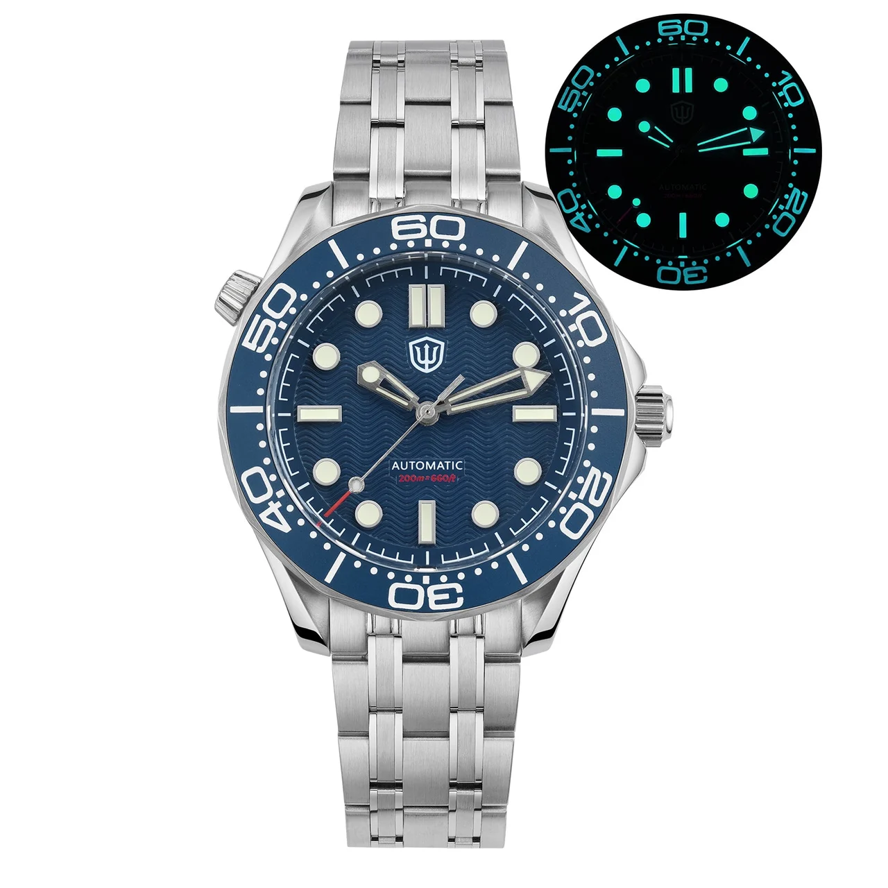 Watchdives NTTD Dive Watch 二手代发-shelley-224 39 mm kol saati