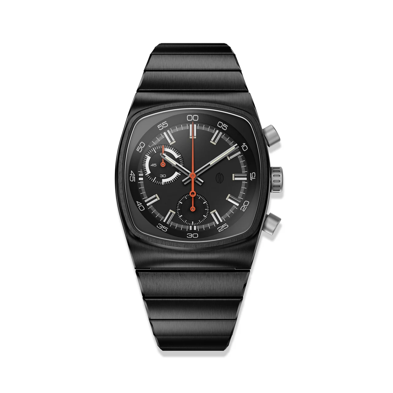 Brew Watches Metric - PVD Black BLACK-MTRC 36 mm kol saati