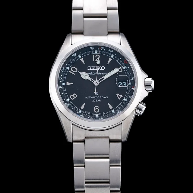 Seiko Prospex Alpinist Black Dial 210009N39374 kol saati