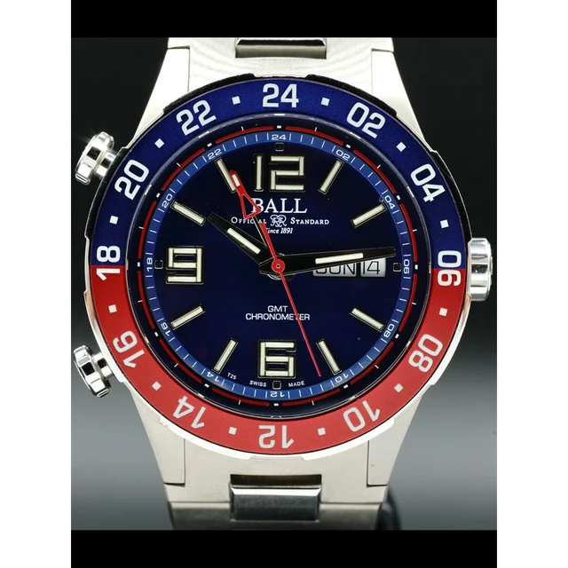 Ball Roadmaster Marine GMT Blue Dial 210000044842 kol saati
