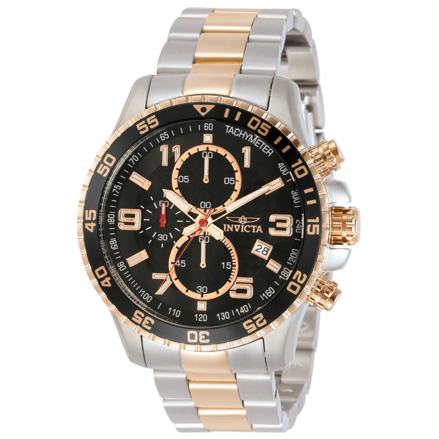 Invicta Specialty Fortitude Watch - 45mm. Steel. Rose Gold (14877) kol saati