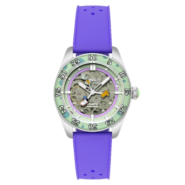 Croft Mid-size Skeleton Automatic Sour Seconds SP-5152-04 kol saati
