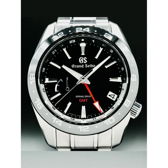 Grand Seiko Sport GMT Spring Drive Black Dial 210000044723 kol saati