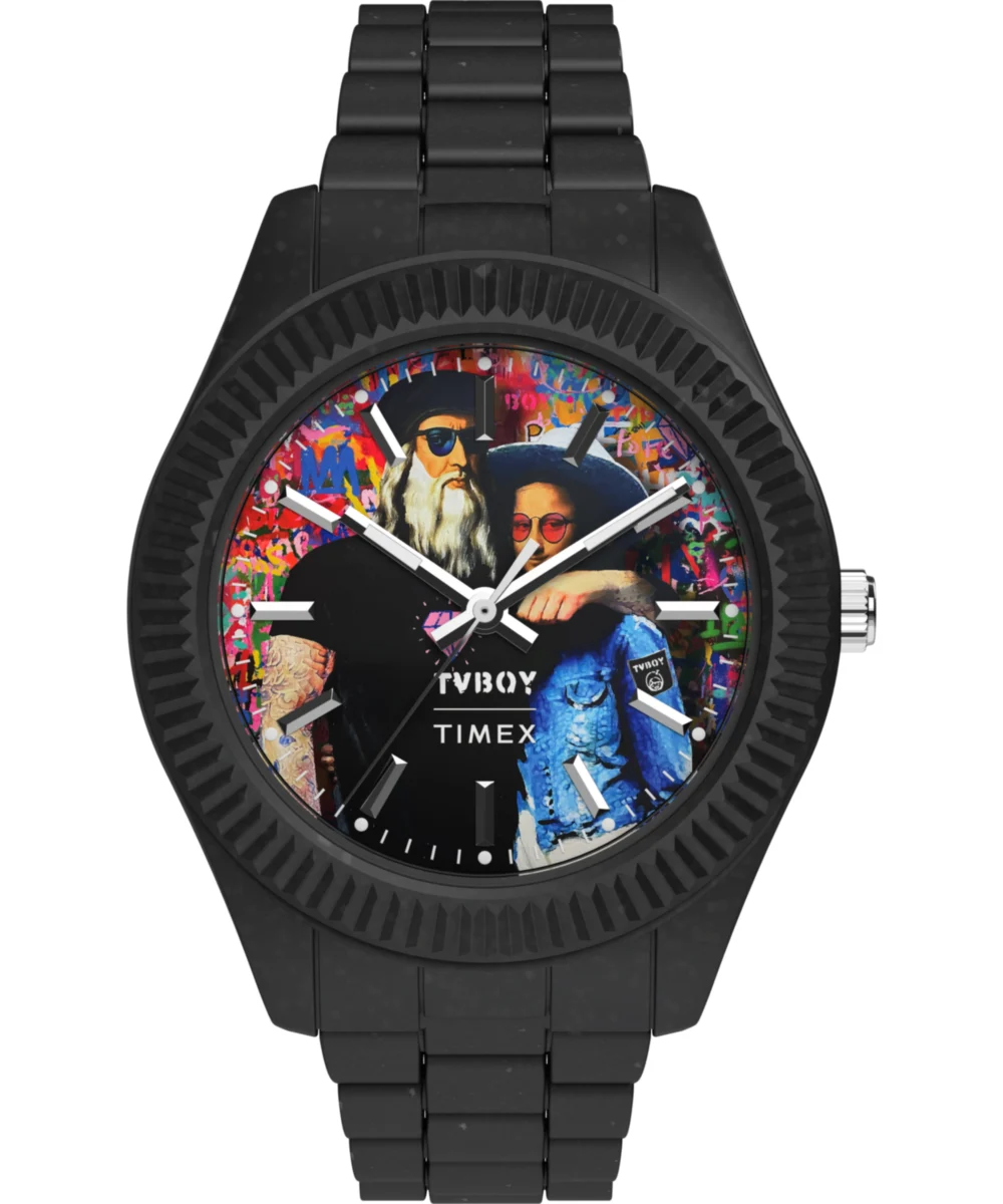 Timex Legacy Ocean x TVBOY 42mm #tide Material Bracelet Watch TW2Y46700 42 mm kol saati