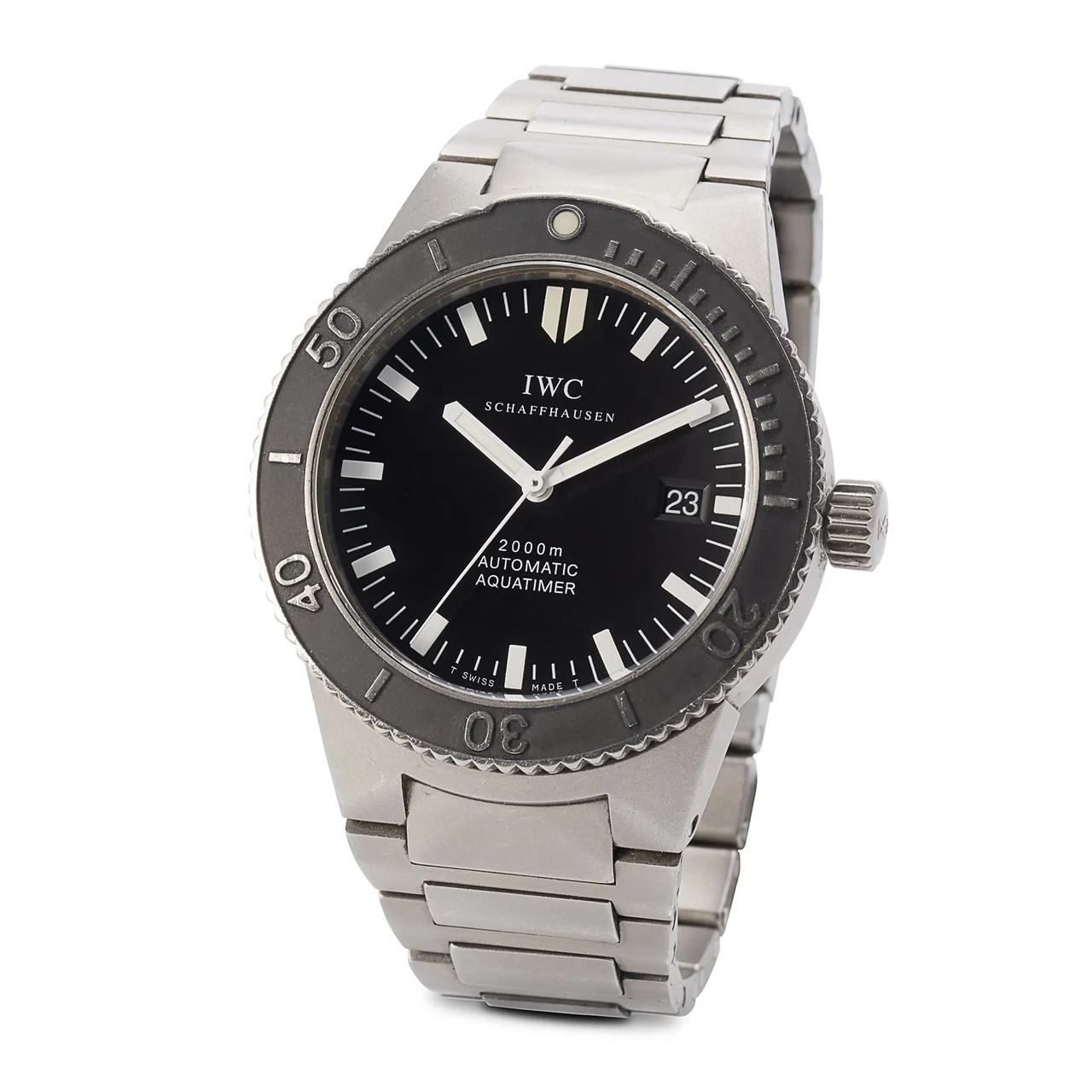 IWC IWC REF 3536-01 ,GST AQUATIMER, TITANIUM kol saati