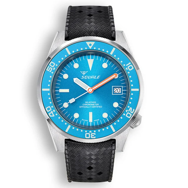 Squale Ocean COSC Chronometer 500 meter Dive Watch #1521COSOCN.HT kol saati