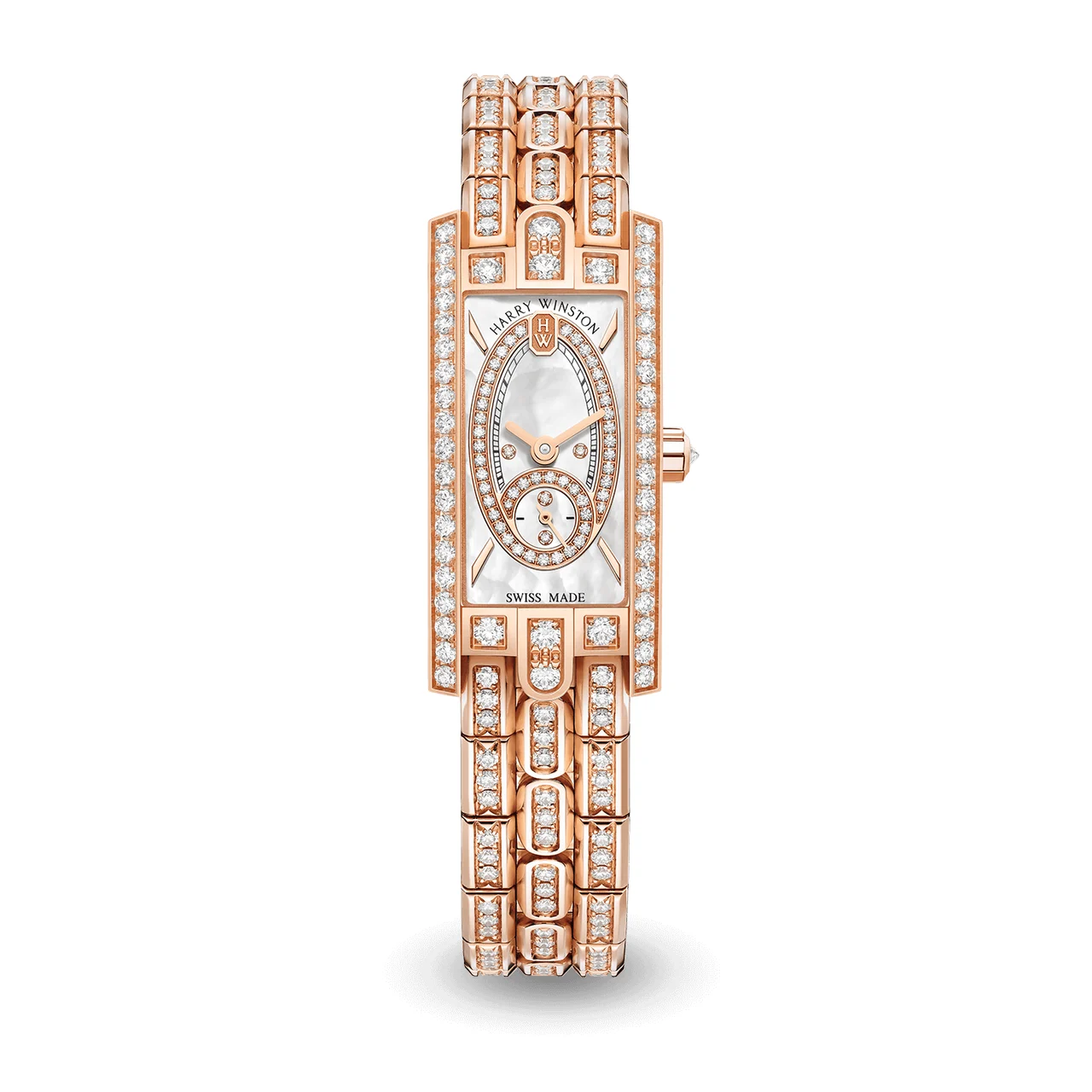 Harry Winston Avenue AVCQSS16RR003 32 mm kol saati