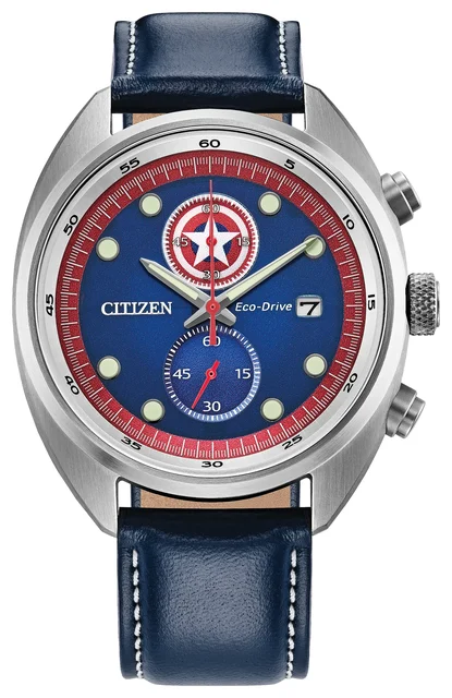Citizen Captain America 85th Anniversary CA7046-46W kol saati