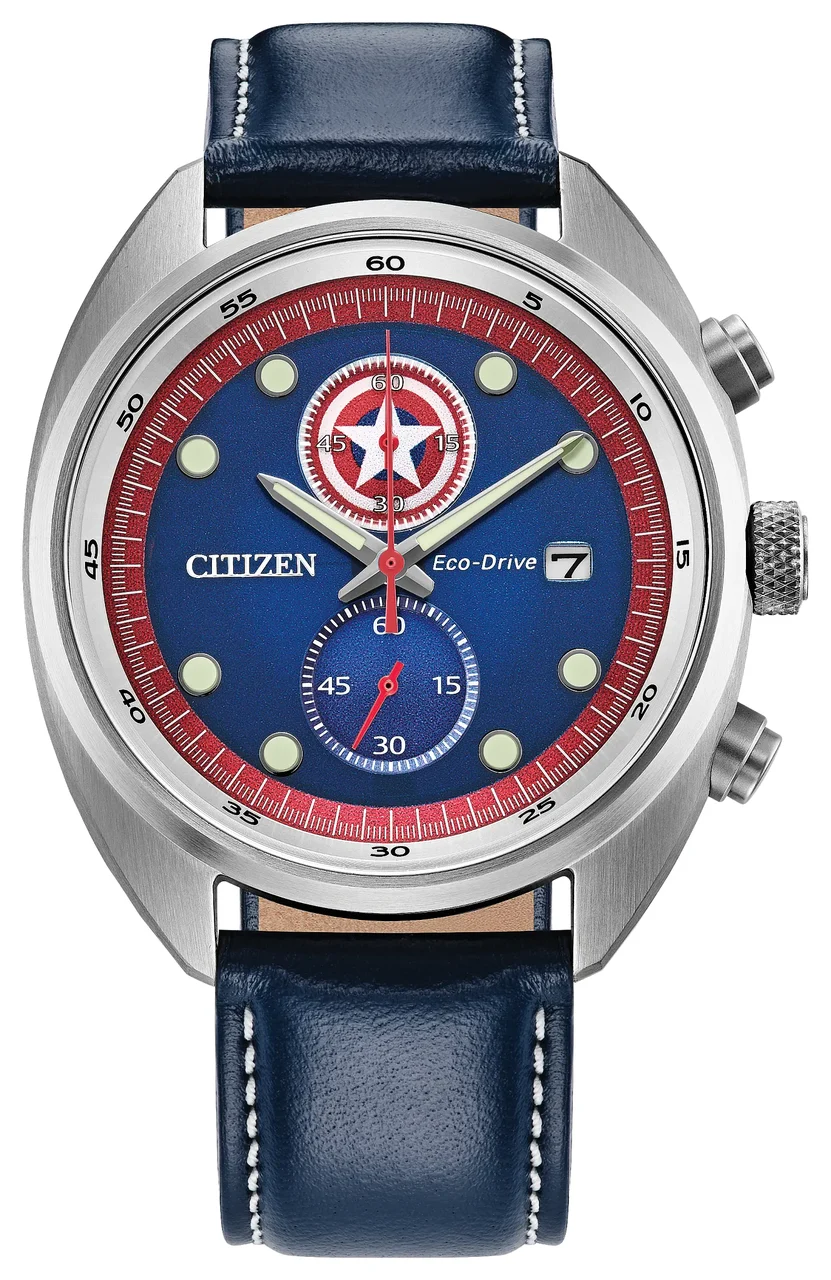 Citizen Captain America 85th Anniversary CA7046-46W 41 mm kol saati