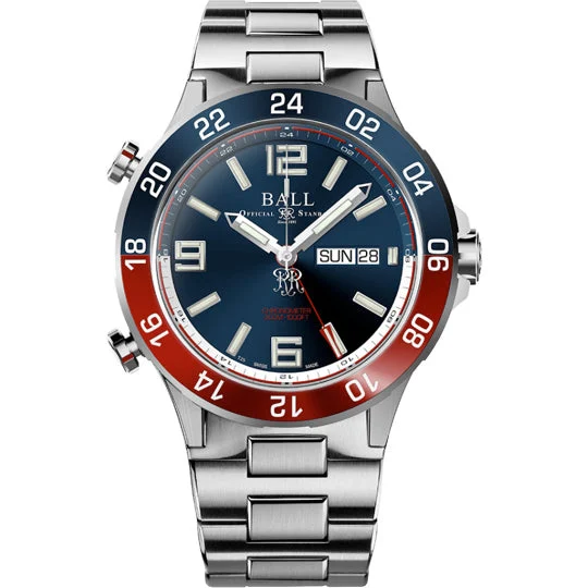 Ball Roadmaster Marine GMT Blue Dial 42mm DG3222A-S1CJ-BE kol saati