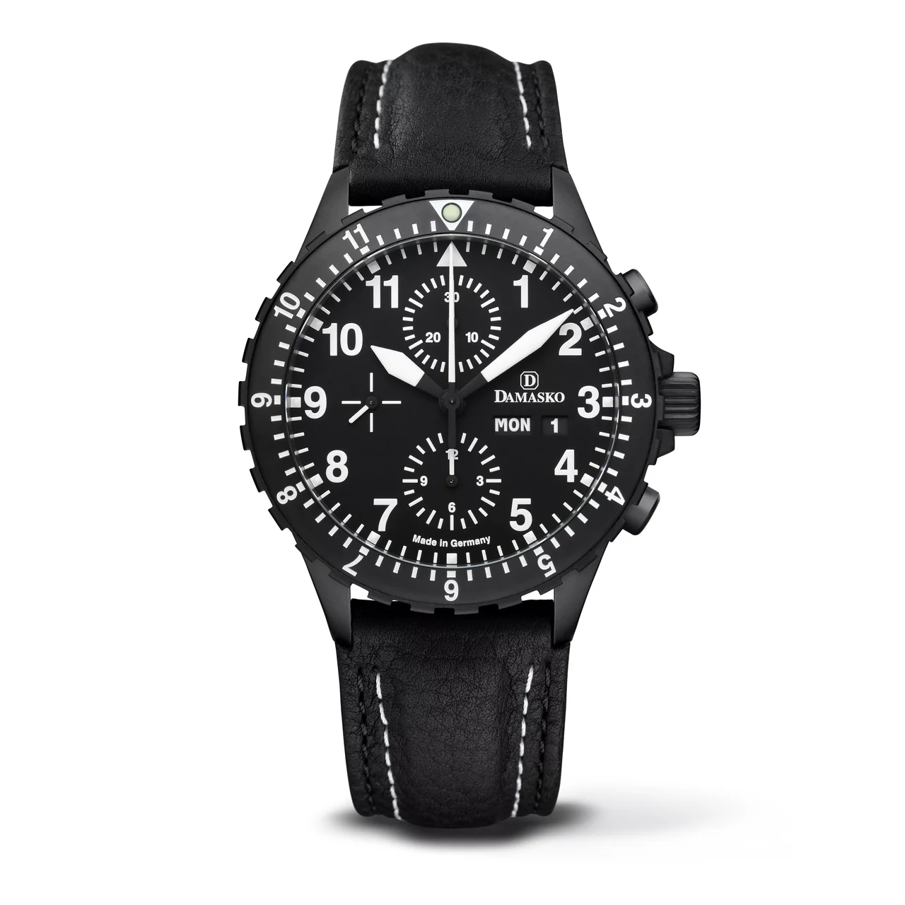 Damasko DC66-BLACK-SI-UP-LB-BLACK-WHITE-DS DAMASKO-DC66-BLACK-SI-UP-LB-BLACK-WHITE-DS 42 mm kol saati