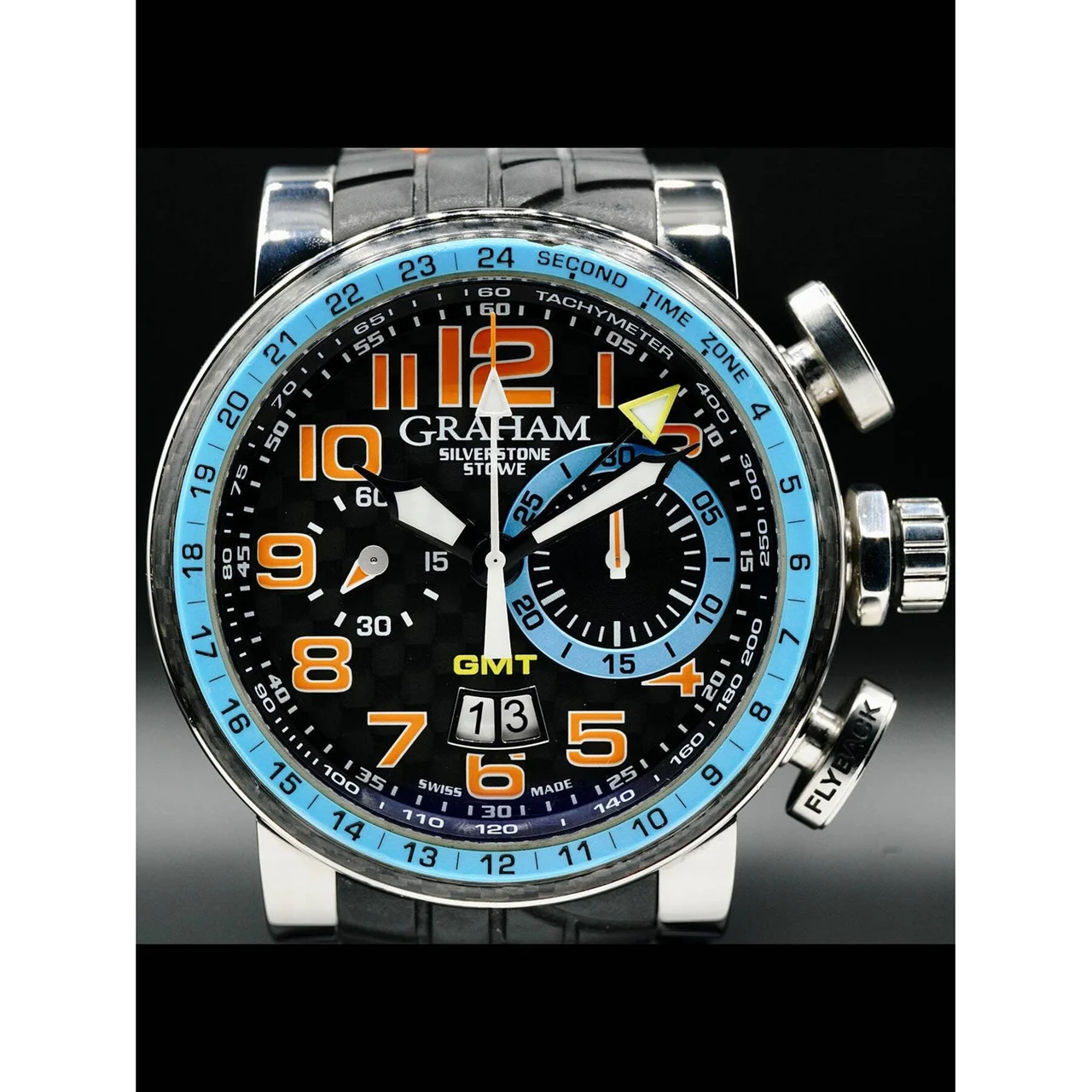 Graham Silverstone Stowe Steel 2BLBH 210000026860 46 mm kol saati