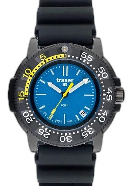 Traser Nautic Blue Nautical Watch with Blue Illumination P6504.93C.6E.03 kol saati