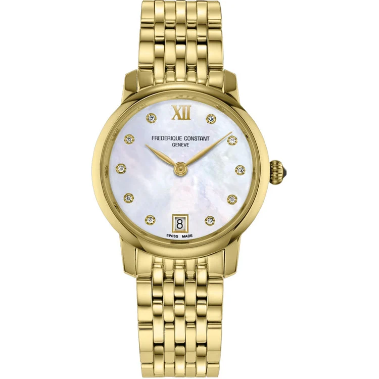 Frederique Constant Classics Slimline 30mm FC-220MPWD1S25B 30 mm kol saati