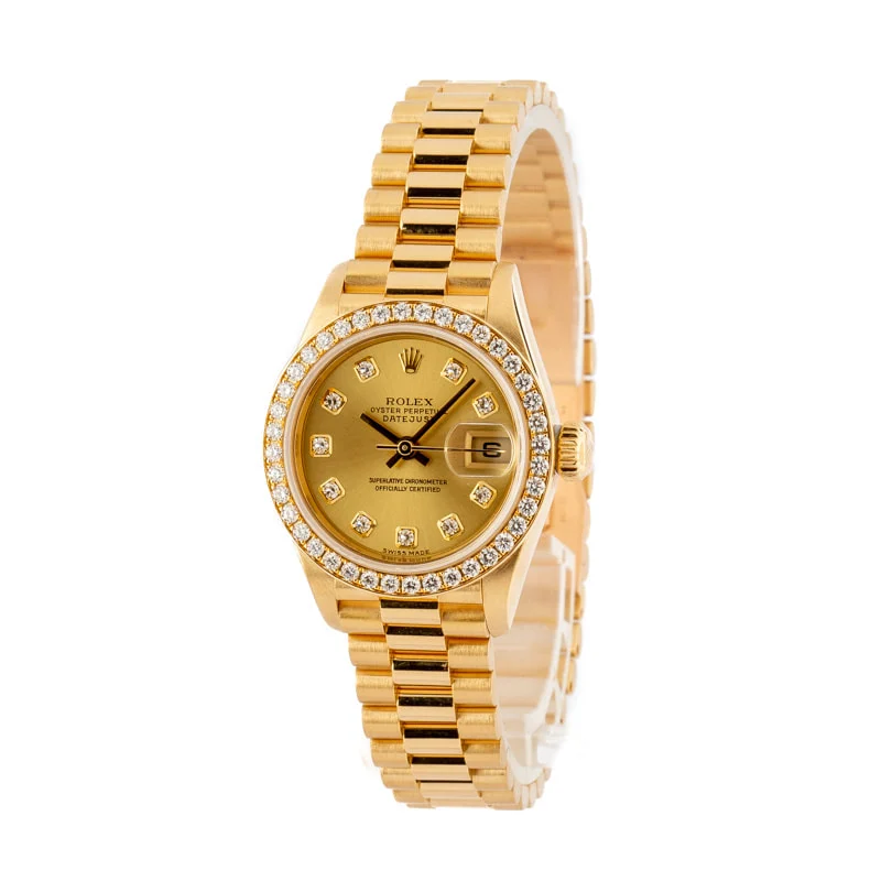 Rolex Datejust 79138 18k Yellow Gold 26 mm kol saati