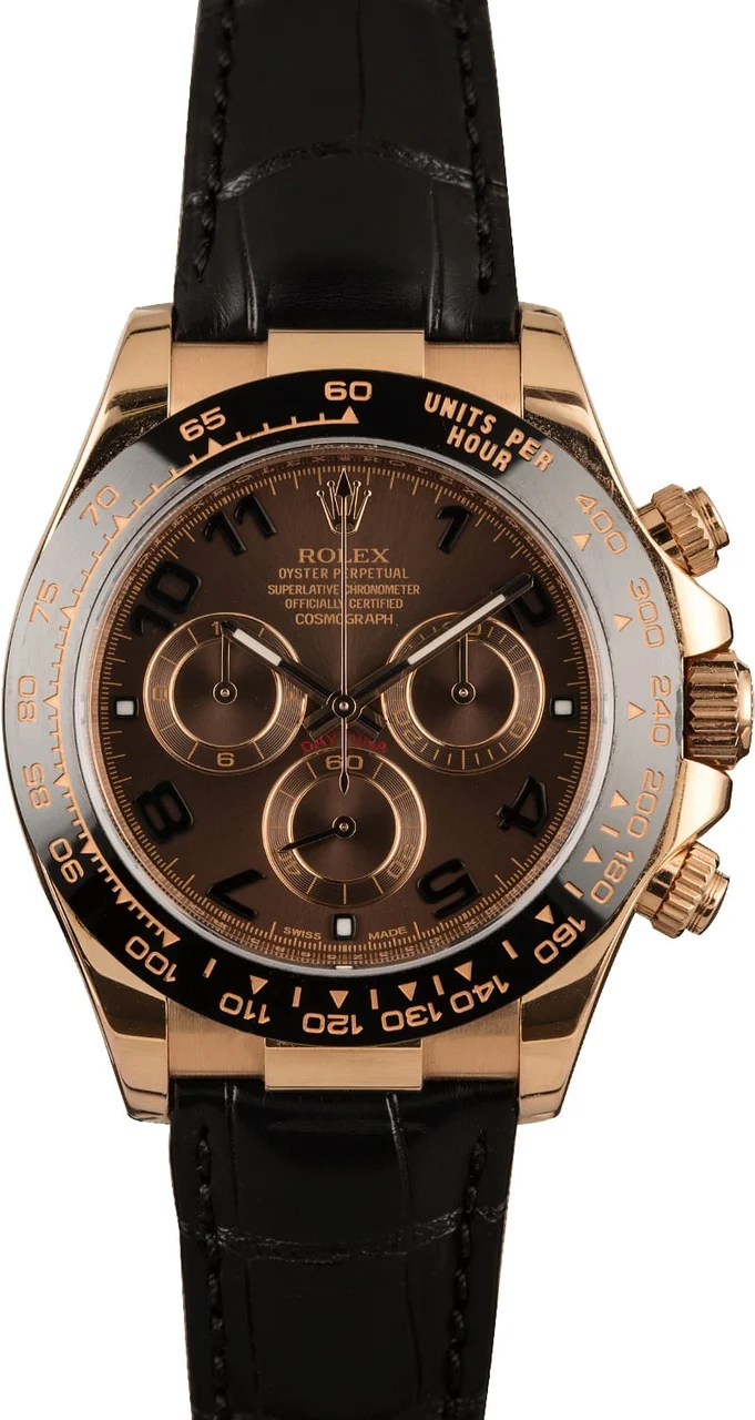 Rolex Daytona 116515 Chocolate Dial 116515CHOAR kol saati