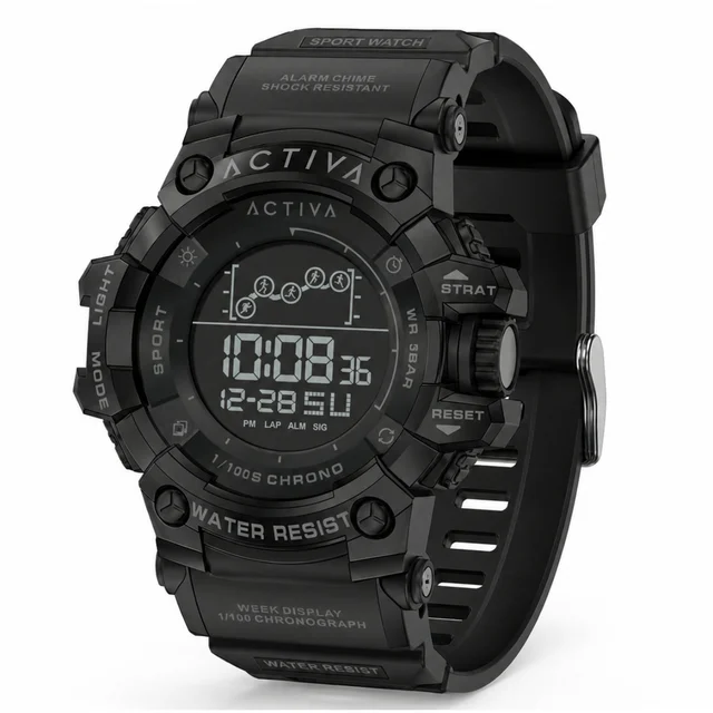 Activa Summit X Invicta Digital Watch - 50mm. Black (ACW8082-027) kol saati